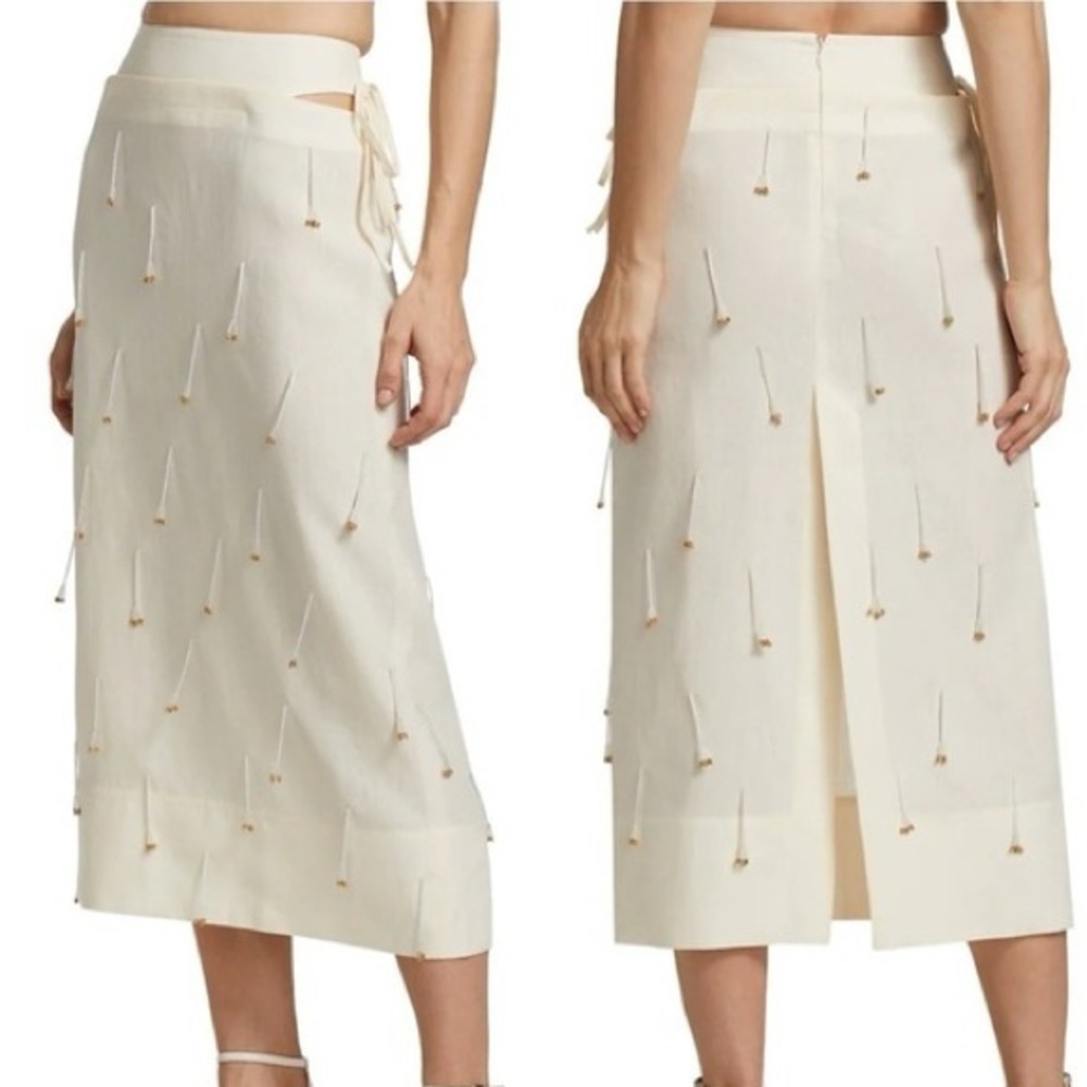 Jacquemus Off-White 'La Jupe Blé' Skirt, NWT, Size M